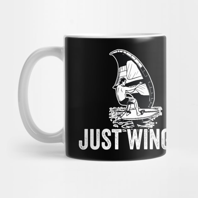 Just wing it - funny wing foil by Be Cute 